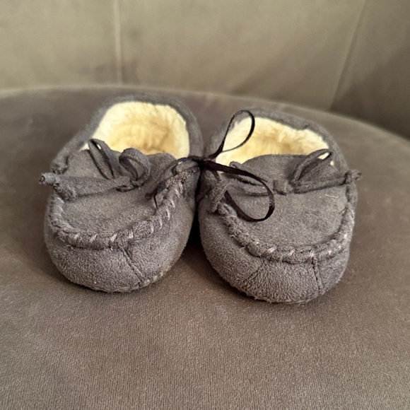 GreySuede Loafers for baby - Picture 1 of 3